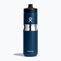 Hydro Flask Wide Insulated Sport hőszigetelt palack 591 ml indigó színben