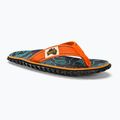 Flip-flop papucs Gumbies Islander orange hibiscus