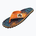 Flip-flop papucs Gumbies Islander orange hibiscus 9