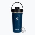 Thermal palack shaker funkcióval Hydro Flask szigetelt shaker 710 ml indigó színű