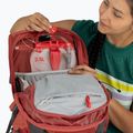 Osprey Tempest 22 l piros pampas/szénszürke női túra hátizsák 9
