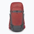 Női trekking hátizsák Osprey Tempest 44 l piros pampas/Coal Grey