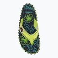 Gumbies Islander lime hibiszkuszos flip flopok 5