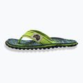 Gumbies Islander lime hibiszkuszos flip flopok 2