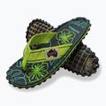 Gumbies Islander lime hibiszkuszos flip flopok 6