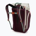 Városi hátizsák Osprey Transporter Roll Top 30 l mystery white/moody burgundy 3