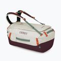 Utazótáska Osprey Transporter Duffel 40 l mystery white/moody burgundy 2