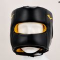 Férfi bokszsisak EVERLAST Elite Lea fejvédő fekete EV 720 6