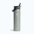 termikus palack Hydro Flask Wide Flex Straw 473 ml agave