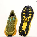 HOKA Speedgoat 5 férfi futócipő zöld-sárga 1123157-APFR 12