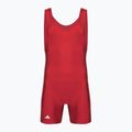 Férfi overál adidas 3 Stripe Singlet red/white