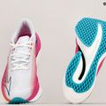 Mizuno Wave Rebellion Pro futócipő fehér és rózsaszín J1GD231721 14