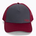 Rab Trucker logós baseball sapka piros-szürke QAB-06 4