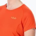 Női trekking póló Rab Sonic narancssárga QBL-02 3