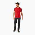 Férfi póló Rab Force ascent red/oxblood red 2