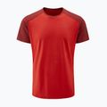 Férfi póló Rab Force ascent red/oxblood red 5