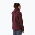 Női Rab Downpour Eco membrános kabát burgundi QWG-83-HD-08 2