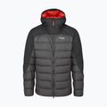 Férfi Rab Infinity Alpine pehelypaplan kabát fekete/antracit 11