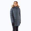 Női pehelydzseki Rab Deep Cover Parka steel