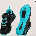 Női MTB kerékpáros cipő Northwave Escape Evo fekete/kék 80173009 14