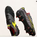 Férfi Diadora Brasil Elite Veloce ITA LPX labdarúgó cipő fekete és bordó DD-101.178785-D0136-43 18