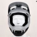 Kerékpáros sisak POC Coron Air MIPS argentite silver/uranium black matt 7