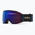 Smith Squad S fekete/kromapop fotokrómozott rózsaszín villogó síszemüveg M00764 6