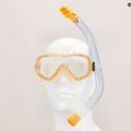Cressi Onda gyermek snorkel készlet + mexikói maszk + snorkel világos sárga DM1010131 13