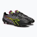 Férfi Diadora Brasil Elite Veloce ITA LPX labdarúgó cipő fekete és bordó DD-101.178785-D0136-43 4