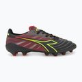 Férfi Diadora Brasil Elite Veloce ITA LPX labdarúgó cipő fekete és bordó DD-101.178785-D0136-43 10