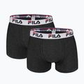 Férfi boxeralsó FILA FU5016/2 anthracite melange 5