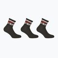 Zokni Fila Unisex Quarter 3 Pack black 5