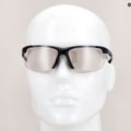 Kerékpáros szemüveg Alpina Defey HR black matt/clear mirror 7