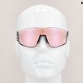 Julbo Fury Reactiv 1-3 Magas kontrasztú matt fehér/átmenetes szürke kerékpáros szemüveg 6