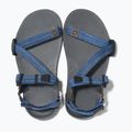 Mezítlábas gyermek Xero Shoes Z-Trail szandál szén/multi/kék 5
