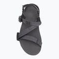 Férfi mezítlábas szandálok Xero Shoes Z-Trail EV acélszürke/aszfalt 5