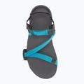 Női mezítlábas szandál Xero Shoes Z-Trail EV tó kék / aszfalt 5