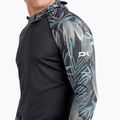 Férfi Dakine Hd Snug Fit Rashguard úszópóló kapucnis póló fekete/szürke DKA363M0004 4