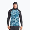 Dakine férfi úszópóló Hd Snug Fit Rashguard Hoodie kék/fekete DKA363M0004 3