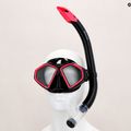 Aqualung Hawkeye Combo Snorkelling Kit Maszk + Snorkel Fekete SC3970102 12