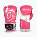 Rival RB7 Fitness Plus Bag rózsaszín/fehér bokszkesztyű