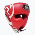Boksz fejvédő Rival RHG100 Professional Headgear red/silver/grey 2