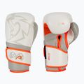 Boxkesztyű Rival Impulse Sparring Gloves Gants white/orange