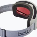 Gogle narciarskie Bollé Bedrock white matte/vermillon 2