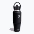 Hydro Flask Wide Flex Straw Travel termikus palack 945 ml fekete 2