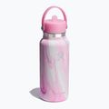 Hydro Flask Wide Flex Straw Cap Jelly 945 ml-es rózsaszínű, pörgős termikus palack 2