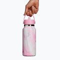 Hydro Flask Wide Flex Straw Cap Jelly 945 ml-es rózsaszínű, pörgős termikus palack 3