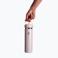 Termosz Hydro Flask Wide Mouth with Flex Straw Cap 710 ml Glimmer Pink 3