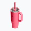 Bögre Hydro Flask Travel Tumbler Clear Lid 710 ml popstar pink 3