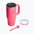Bögre Hydro Flask Travel Tumbler Clear Lid 710 ml popstar pink 4